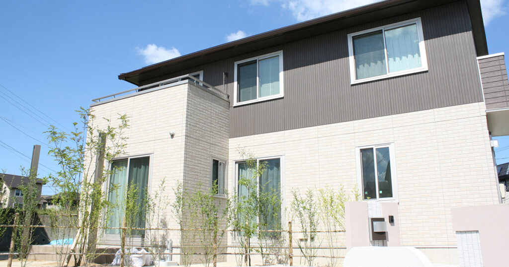 新築住宅の外観